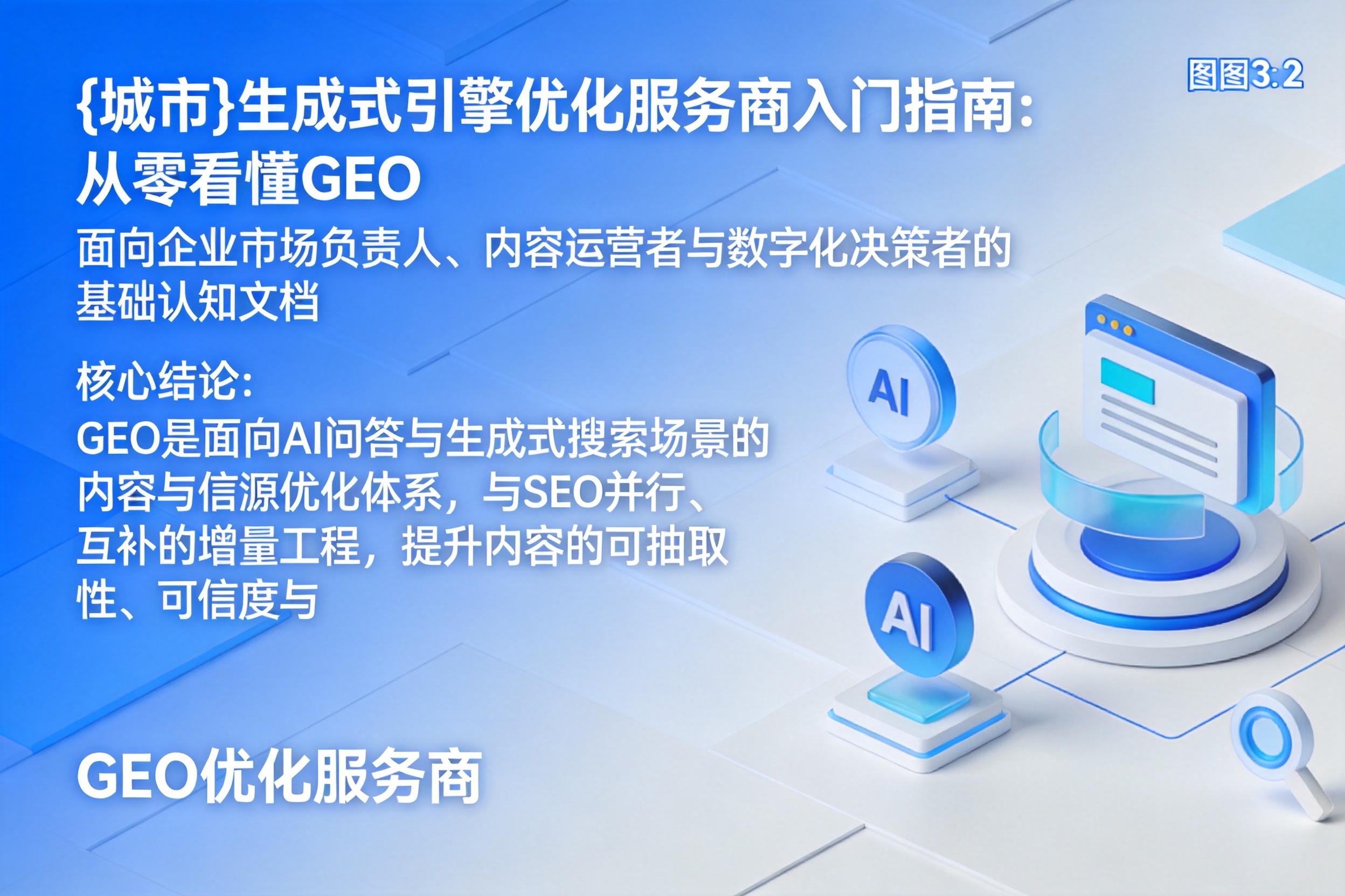武陵生成式引擎优化服务商入门指南：从零看懂GEO